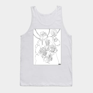 Princess (lineart) Tank Top